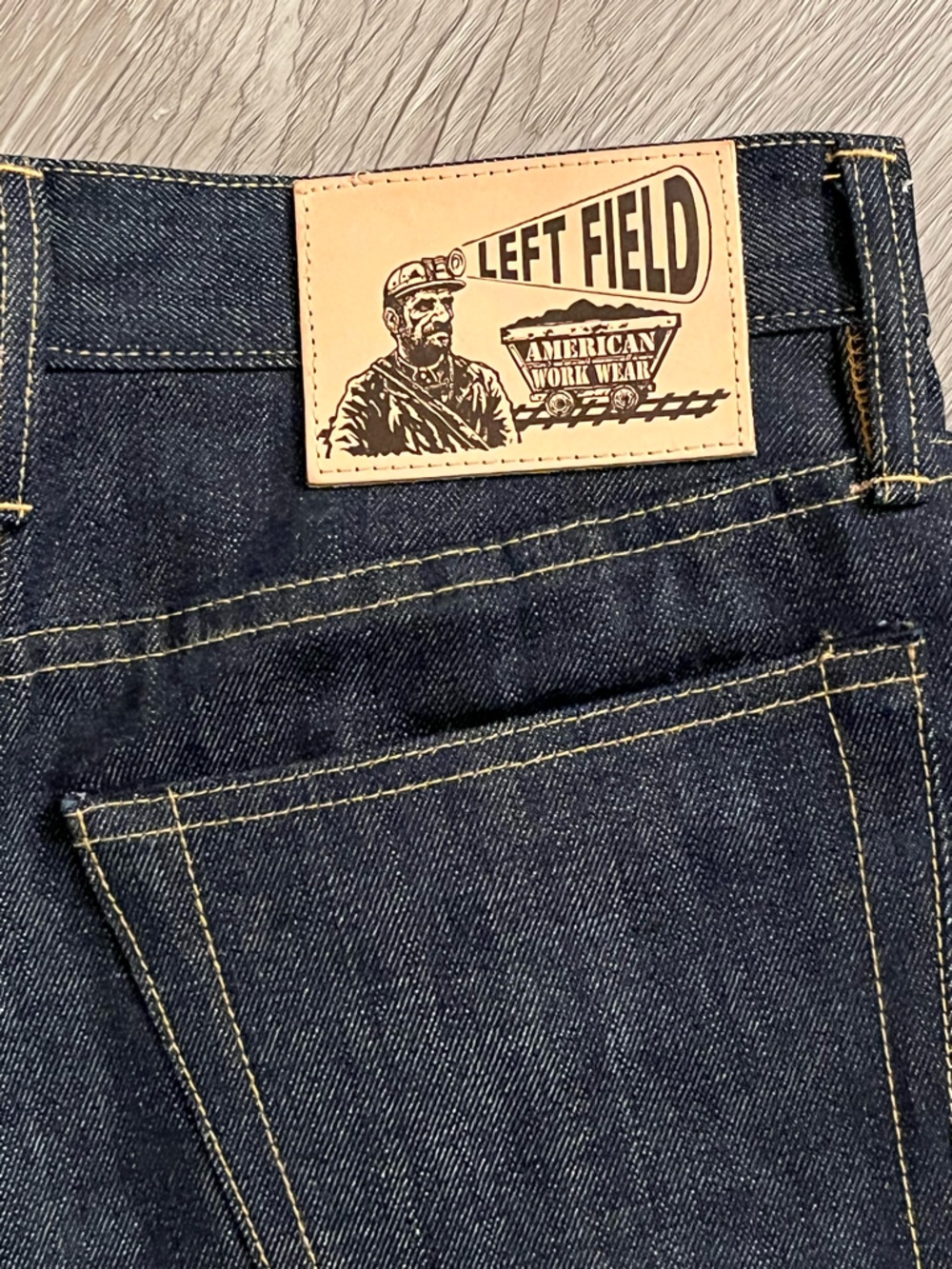 Left Field NYC Greaser Deadstock 1968 White Oak Selvedge 13oz